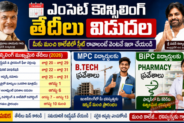 AP EAPCET 2026 Counseling dates, web options process, and document verification complete details